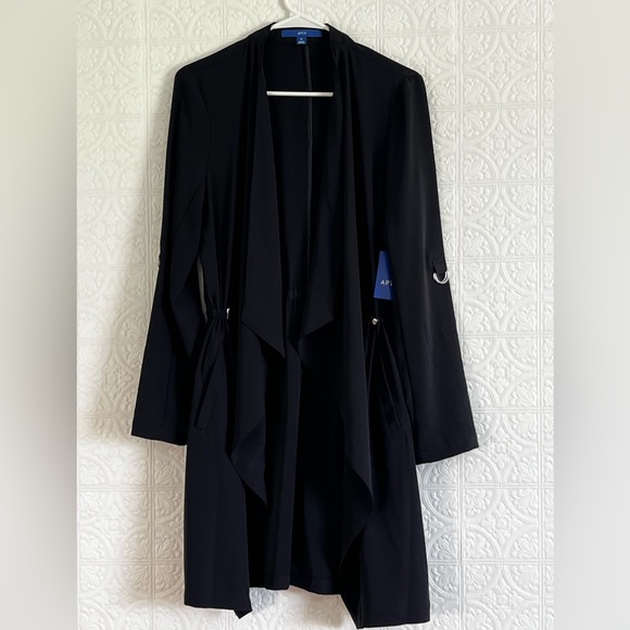 APT 9 | Draped Trench Jacket - Picture 1 of 5